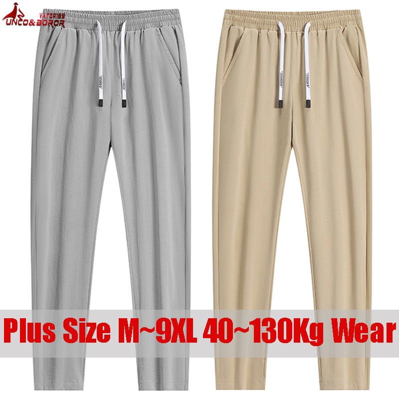Running Pant Jogger - 플러스 사이즈 7XL 8XL 9XL 여름