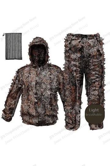 잎무늬 위장 패턴 후디 세트, 사냥용 위장 패턴 3D  - Camo Pattern Set 리뷰 및 가격