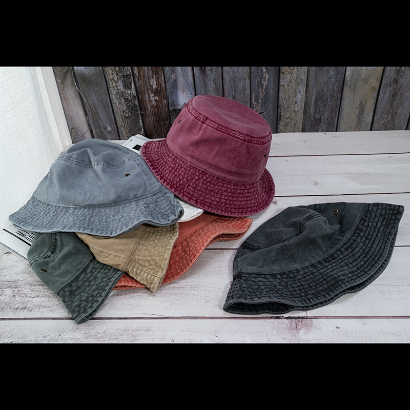 새로운 남여 양동이 모자 패션 씻어 데님 모자 디자인  - Bucket Hat Embroidered 리뷰 및 가격