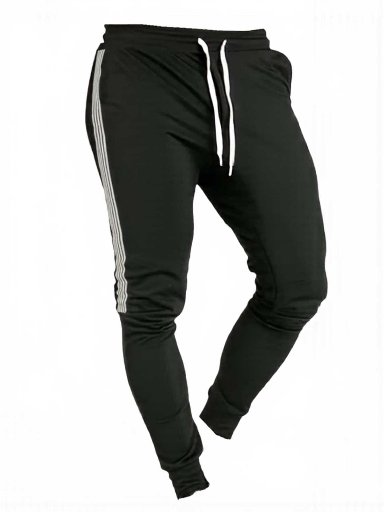 남성용 운동복 조거 팬츠 사이드 3 스트라이프 디자인  - Running Pant Jogger 리뷰 및 가격