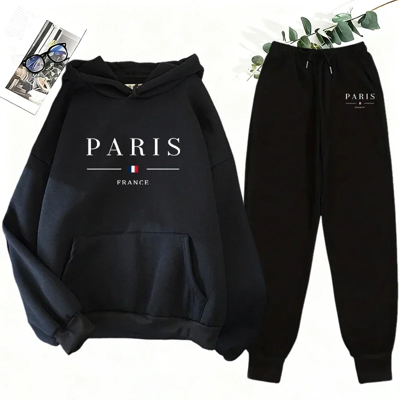 2026 여성용 투피스 트레이닝복 세트, 후드티와 스웨 - Street Fashion Hoodie 리뷰 및 가격
