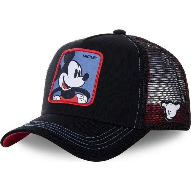 카와이 미키 트러커 캡 메쉬 백 야구 모자 조절 가능  - Street Fashion Hats 리뷰 및 가격