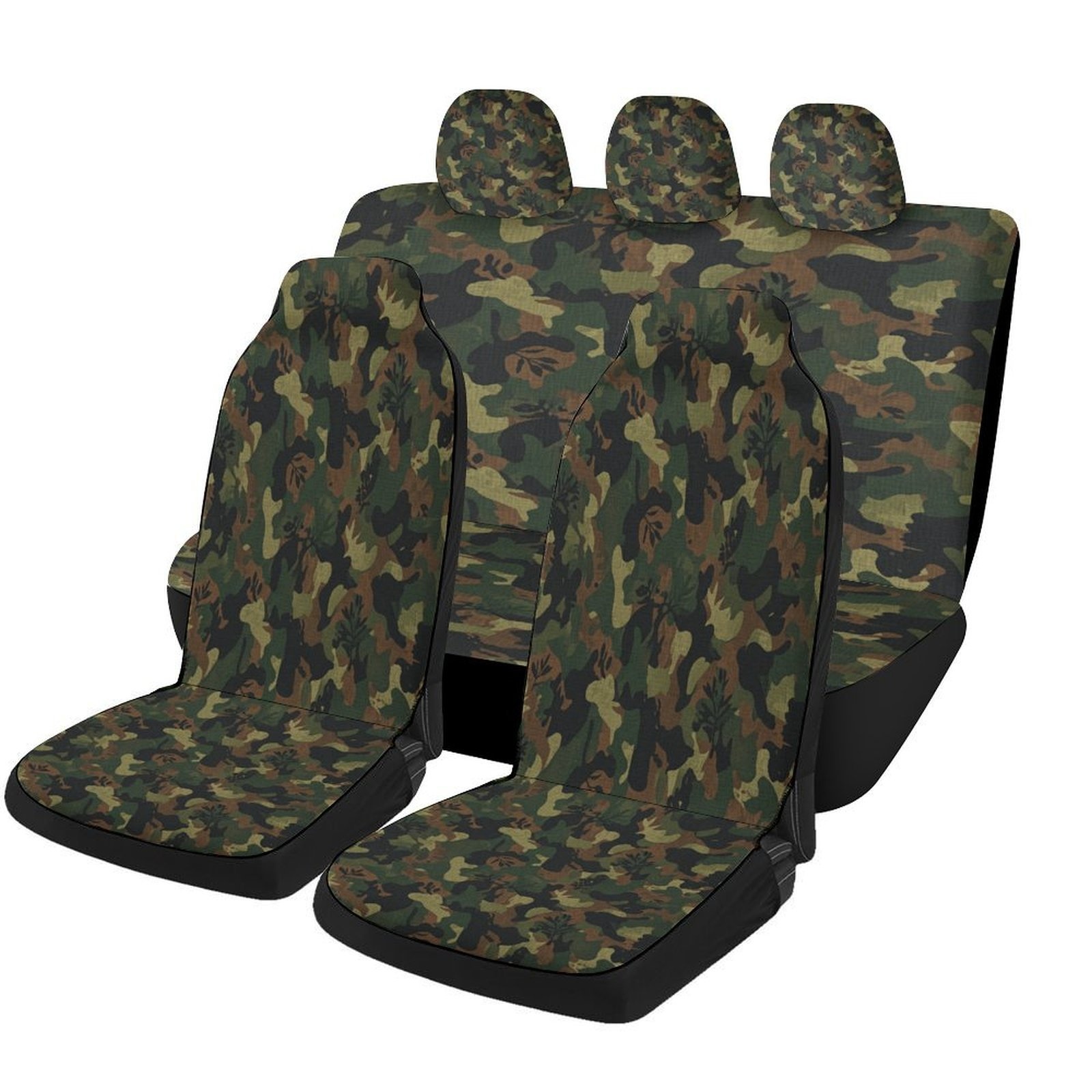 대부분의 차량에 적합한 위장 패턴 자동차 시트 커버 세 - Camo Pattern Set 리뷰 및 가격