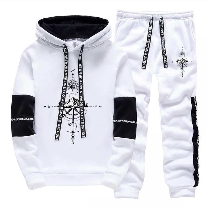 새로운 가을 겨울 남성 트레이닝복 패션 캐주얼 후드 스 - Street Fashion Hoodie 리뷰 및 가격