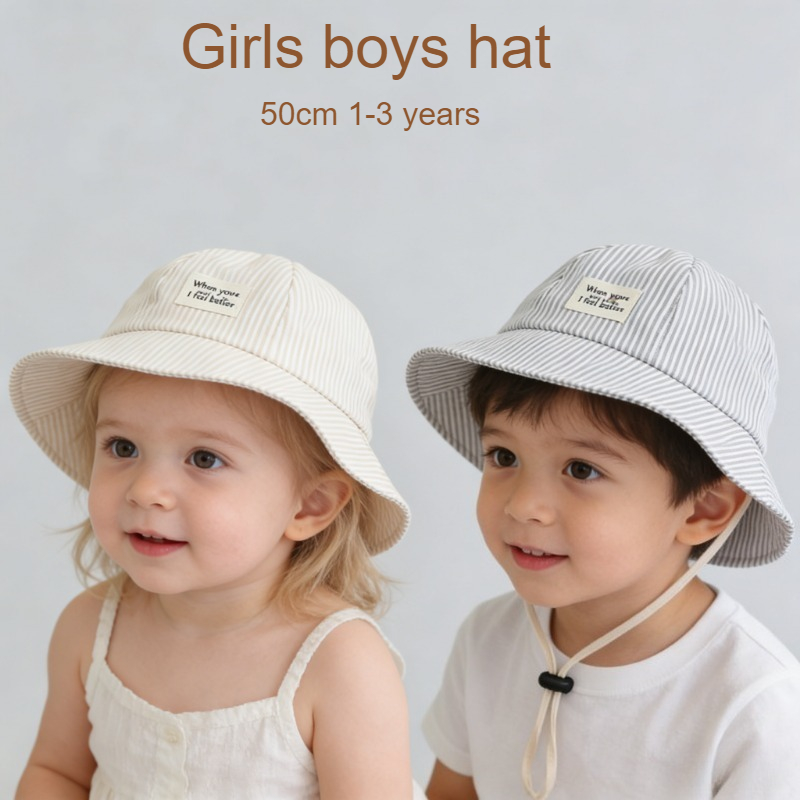 아기 어린이 귀여운 태양 모자 50cm 1-3 년 패션 - Street Fashion Hats 리뷰 및 가격