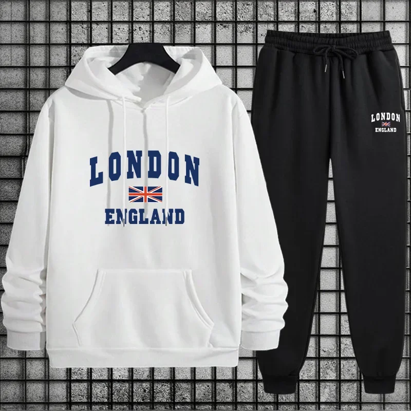 가을 겨울 인기 남성 트레이닝복 후드티 + 스웨트팬츠  - Street Fashion Hoodie 리뷰 및 가격