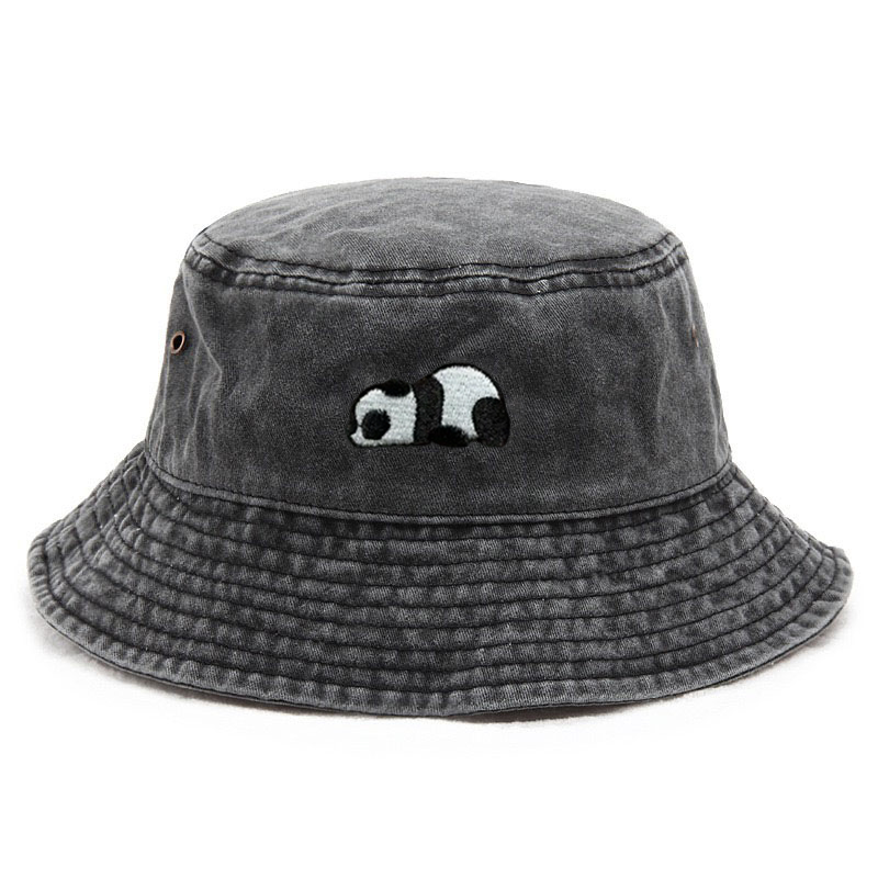 남성 여성을위한 워시 코튼 버킷 모자 빈티지 와이드 브 - Bucket Hat Embroidered 리뷰 및 가격